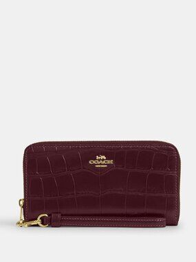 Coach Outlet Long Zip Around Wallet